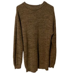 Sweater graphix vintage knit multicolor brown Sweater M